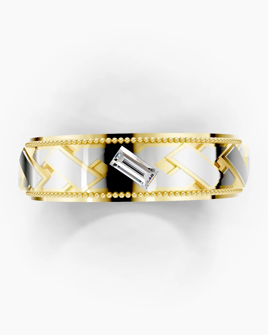 Titan Baguette Men Ring