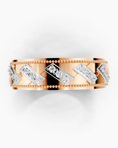 Vector Path Men Ring