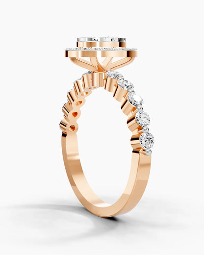 Evelyn Oval Women Ring