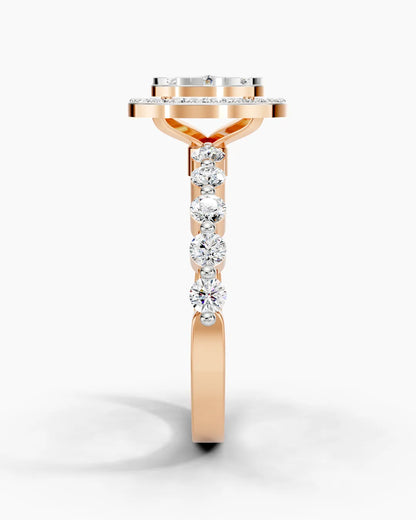 Evelyn Oval Women Ring