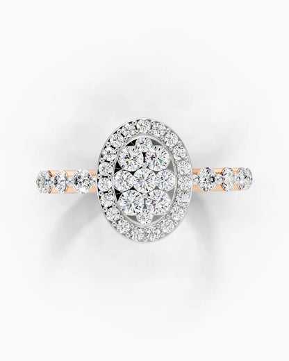 Evelyn Oval Women Ring