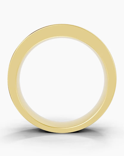 Golden Intersect Men Ring