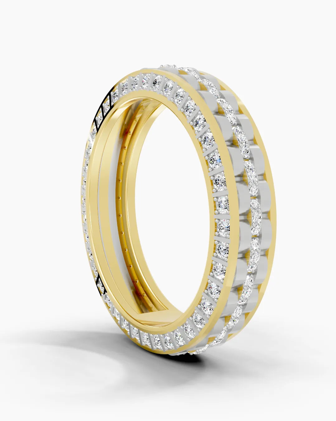 Gridsteel Men Ring