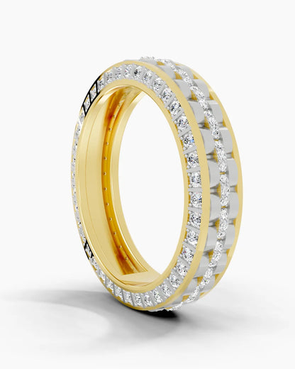 Gridsteel Men Ring
