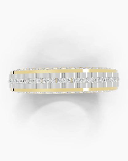 Gridsteel Men Ring