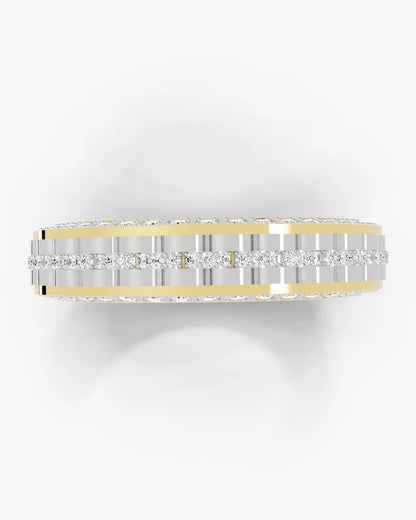 Gridsteel Men Ring