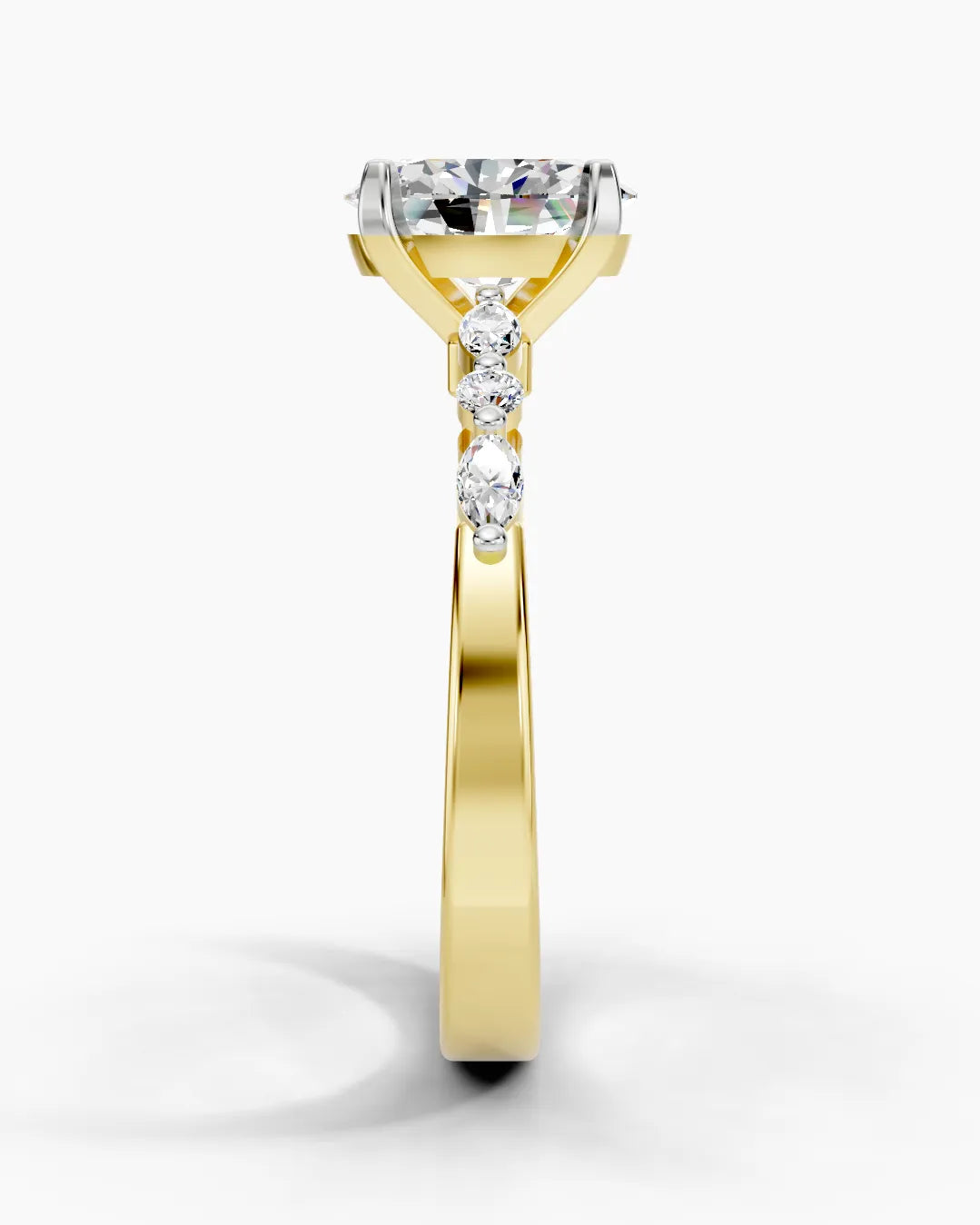 Iris Oval Bloom Women Ring