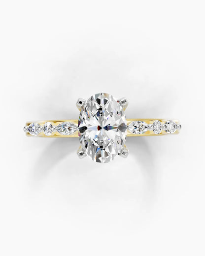 Iris Oval Bloom Women Ring