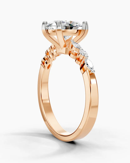 Lunara Oval Women Ring
