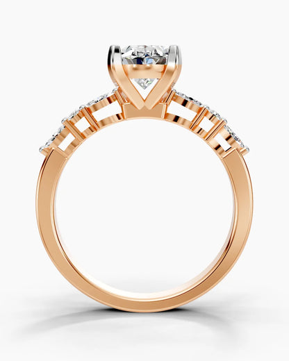 Lunara Oval Women Ring