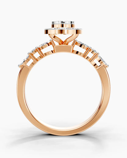 Oval Crestella Women Ring
