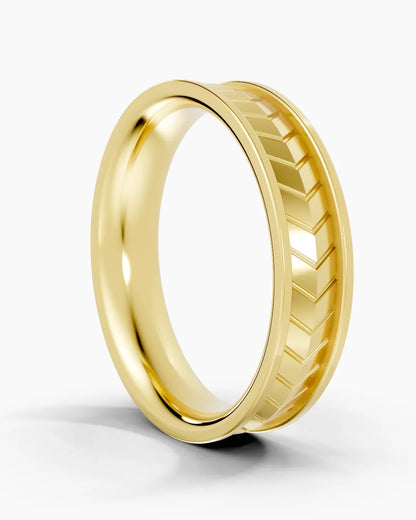 Ridge Trace Men Ring