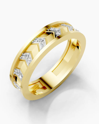 Steel Stride Men Ring