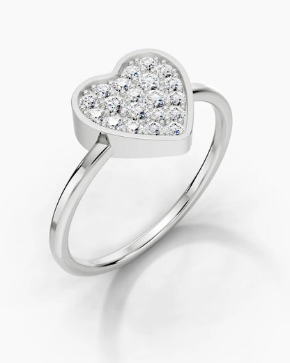 Eleanor Heart Light Women Ring