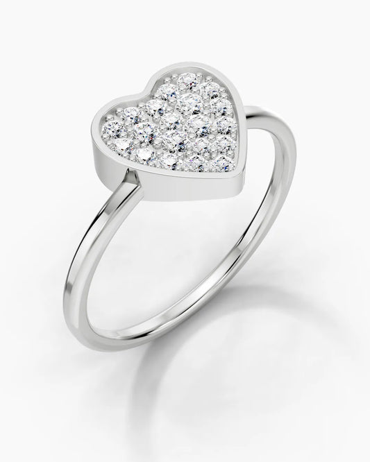 Eleanor Heart Light Women Ring