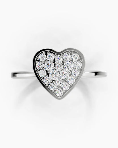 Eleanor Heart Light Women Ring