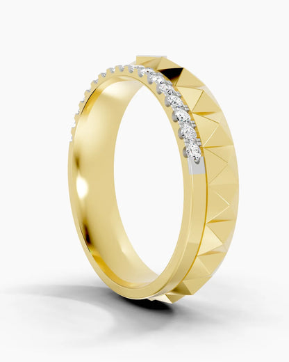 Edge Strip Men Ring