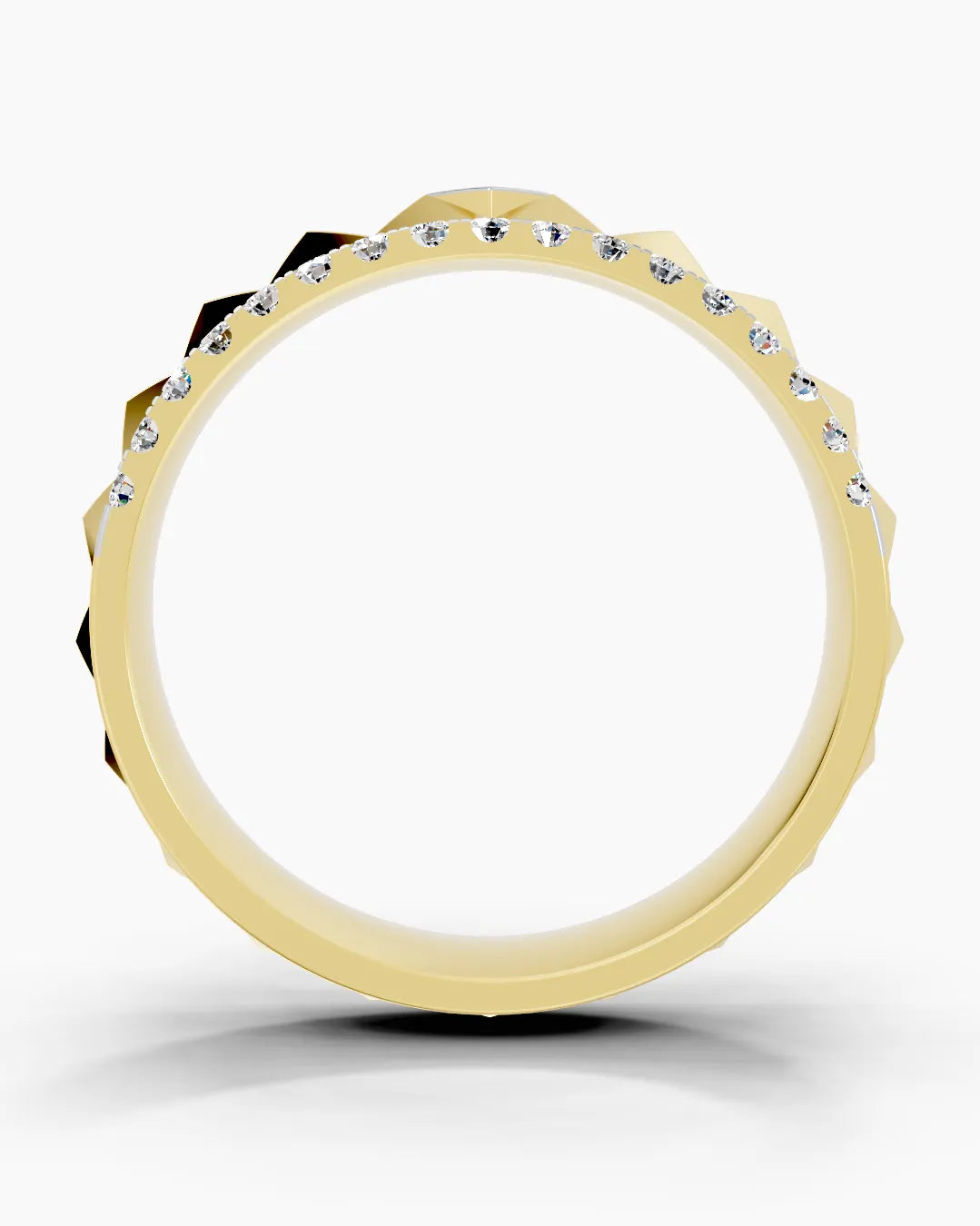 Edge Strip Men Ring