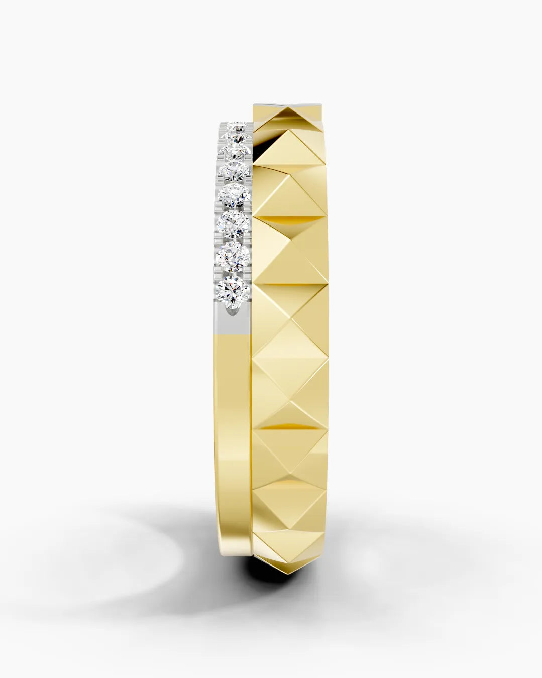 Edge Strip Men Ring