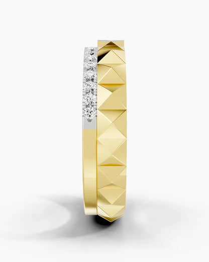 Edge Strip Men Ring