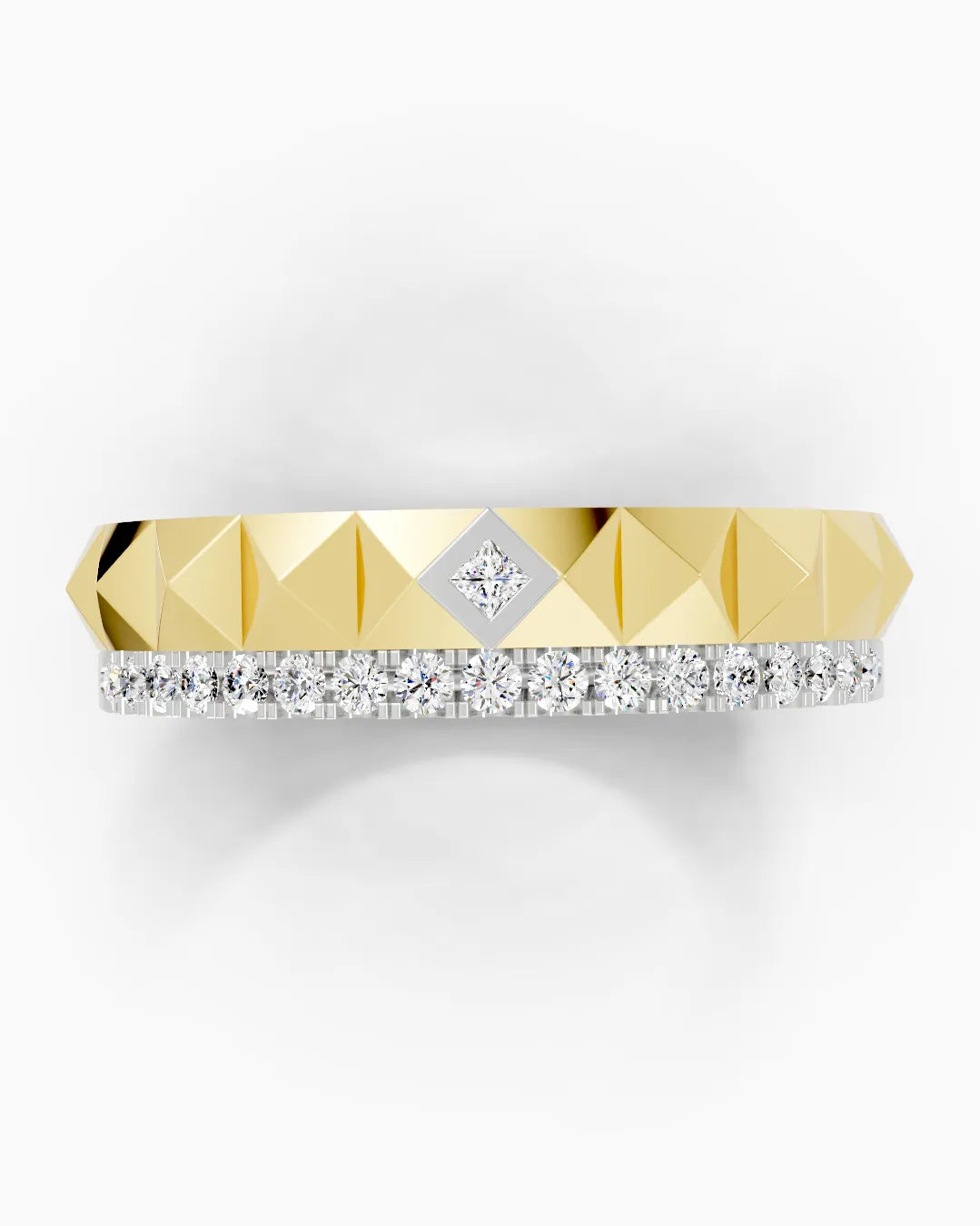 Edge Strip Men Ring