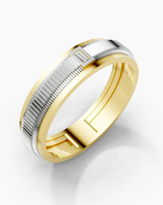 Quadline Men Ring