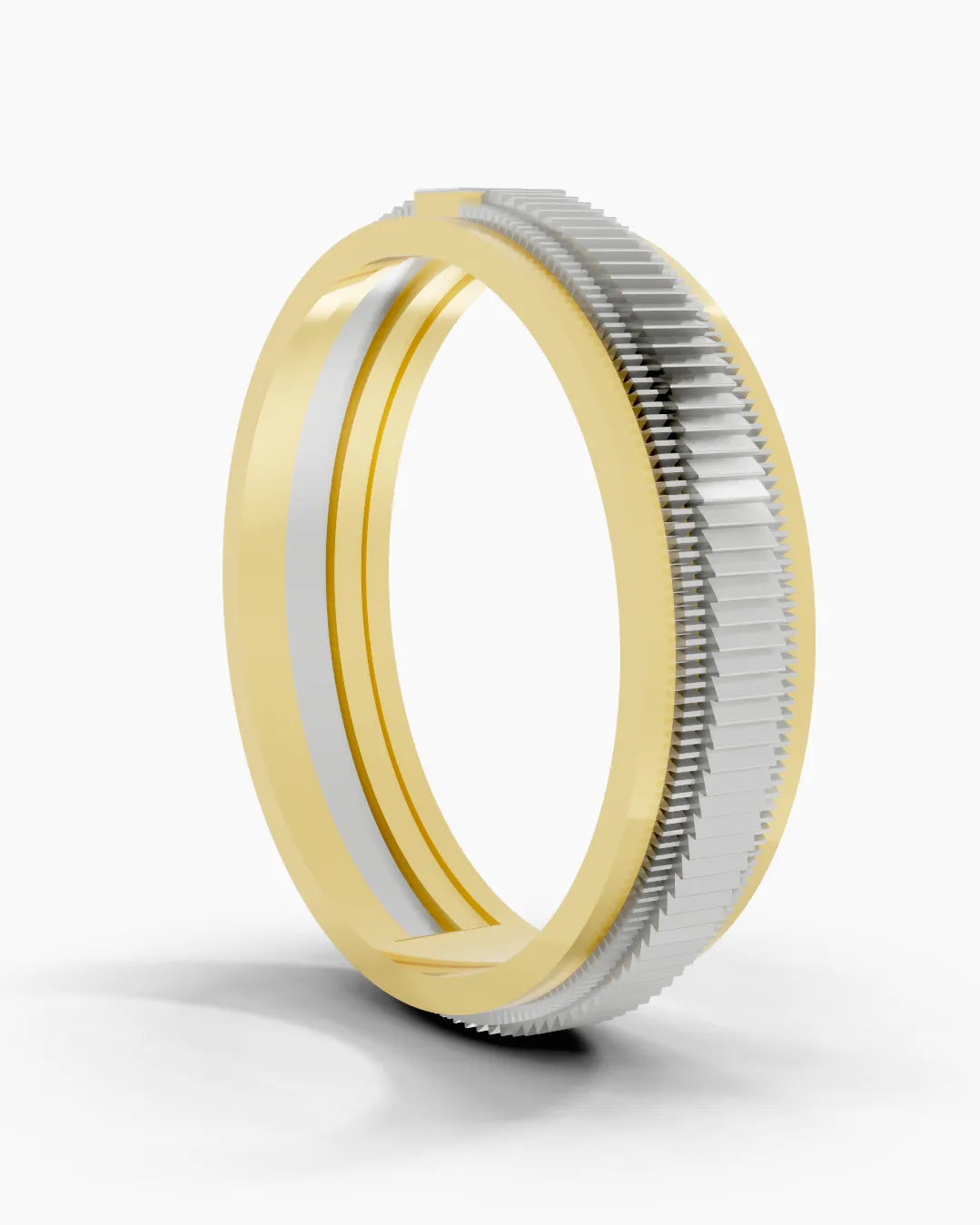 Quadline Men Ring