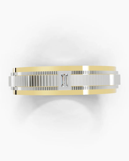 Quadline Men Ring
