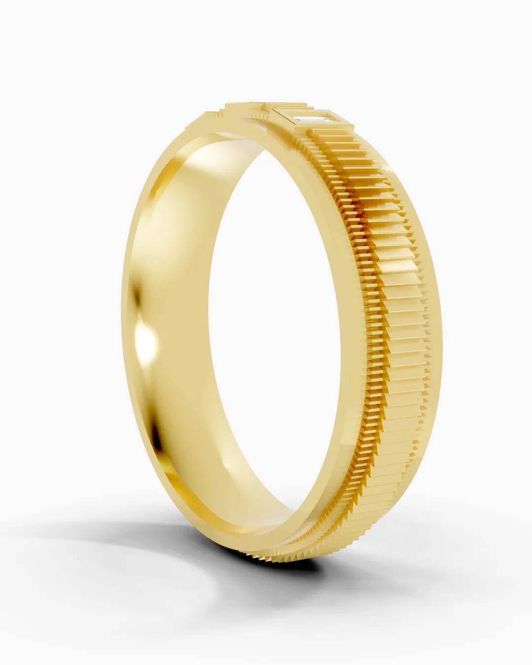 Iron Grid Men Ring