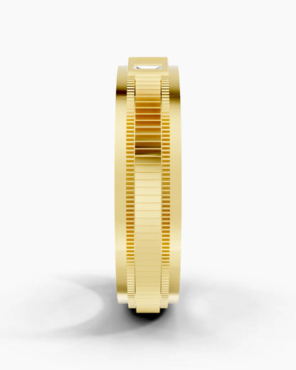 Iron Grid Men Ring