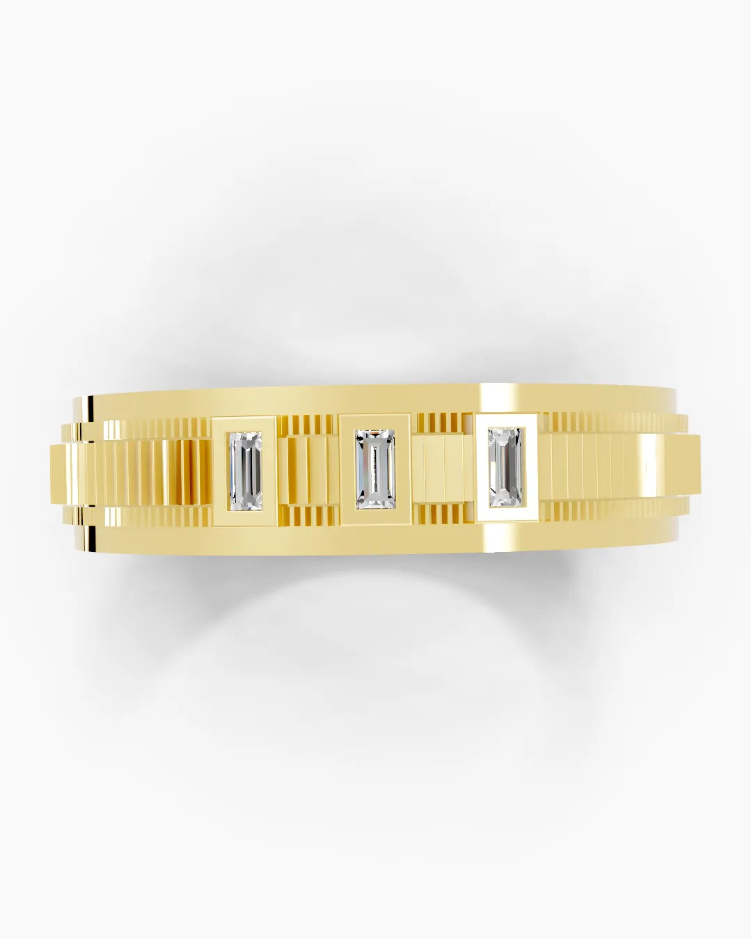 Iron Grid Men Ring