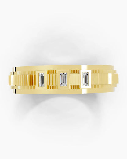 Iron Grid Men Ring