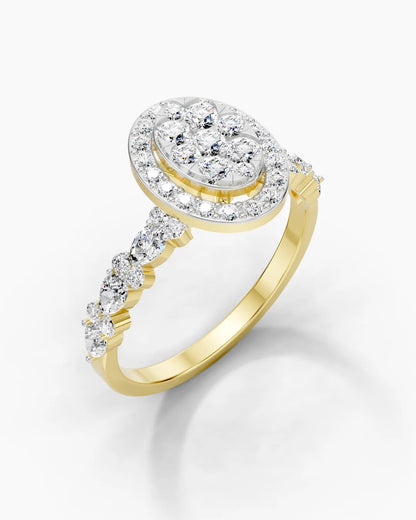 Aurine Pear Women Ring