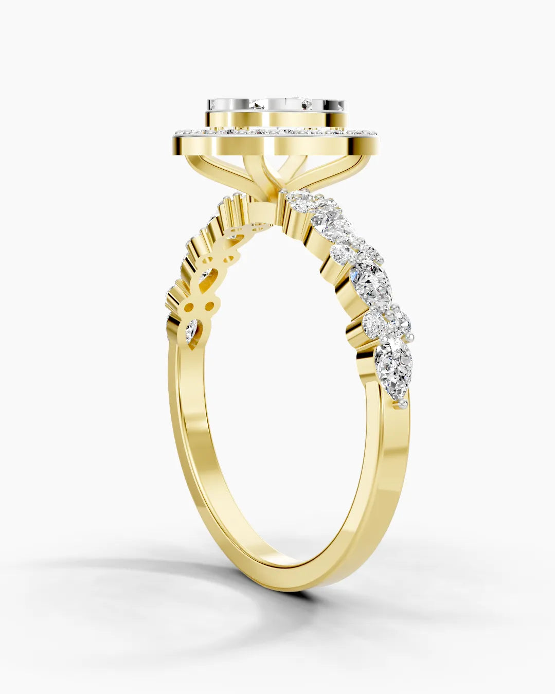 Aurine Pear Women Ring