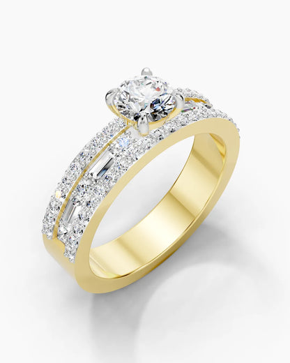 Elara Baguette Women Ring