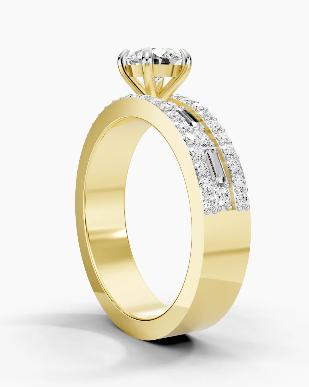 Elara Baguette Women Ring