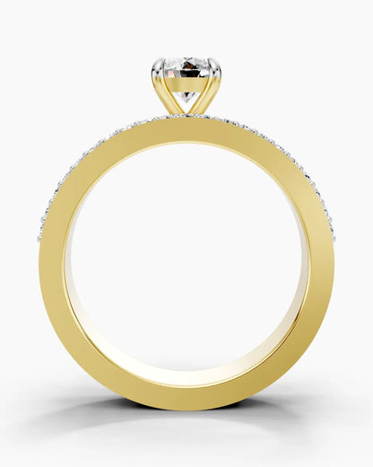 Elara Baguette Women Ring