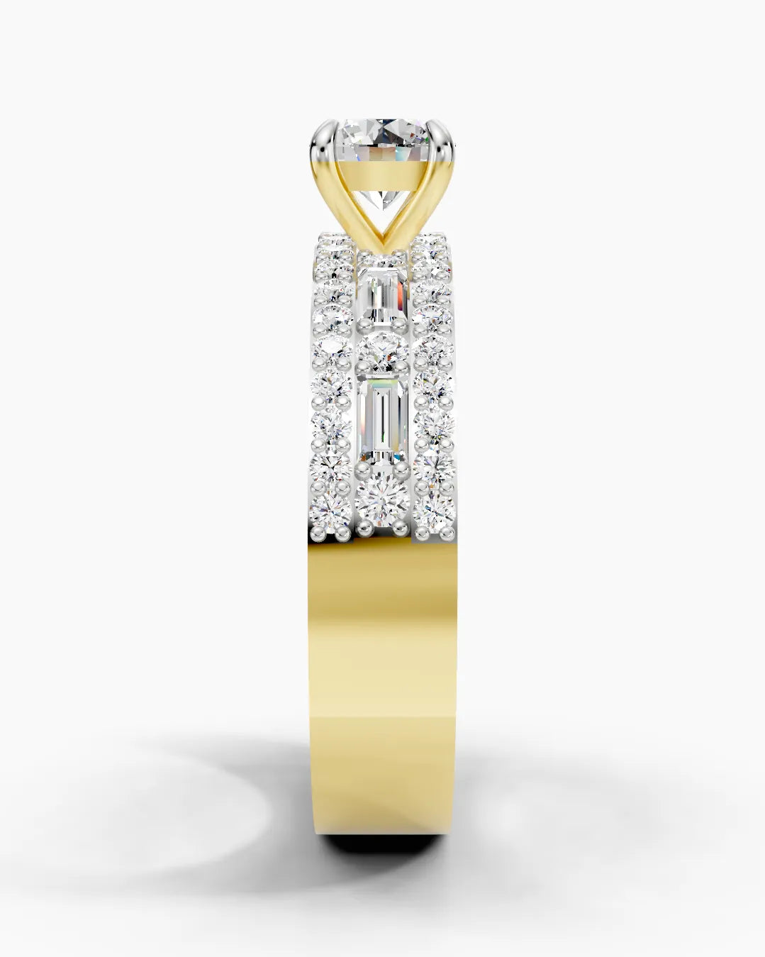Elara Baguette Women Ring