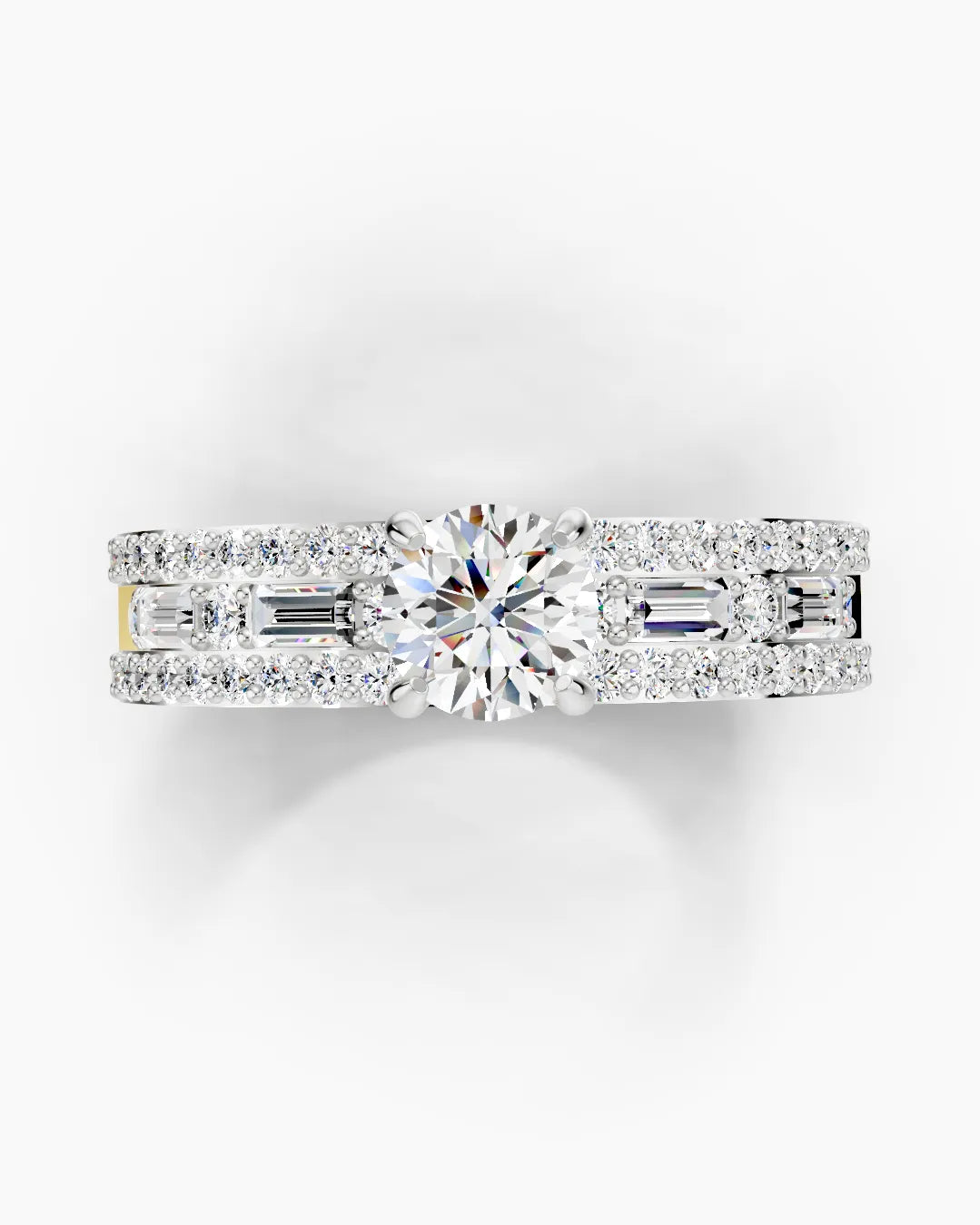 Elara Baguette Women Ring