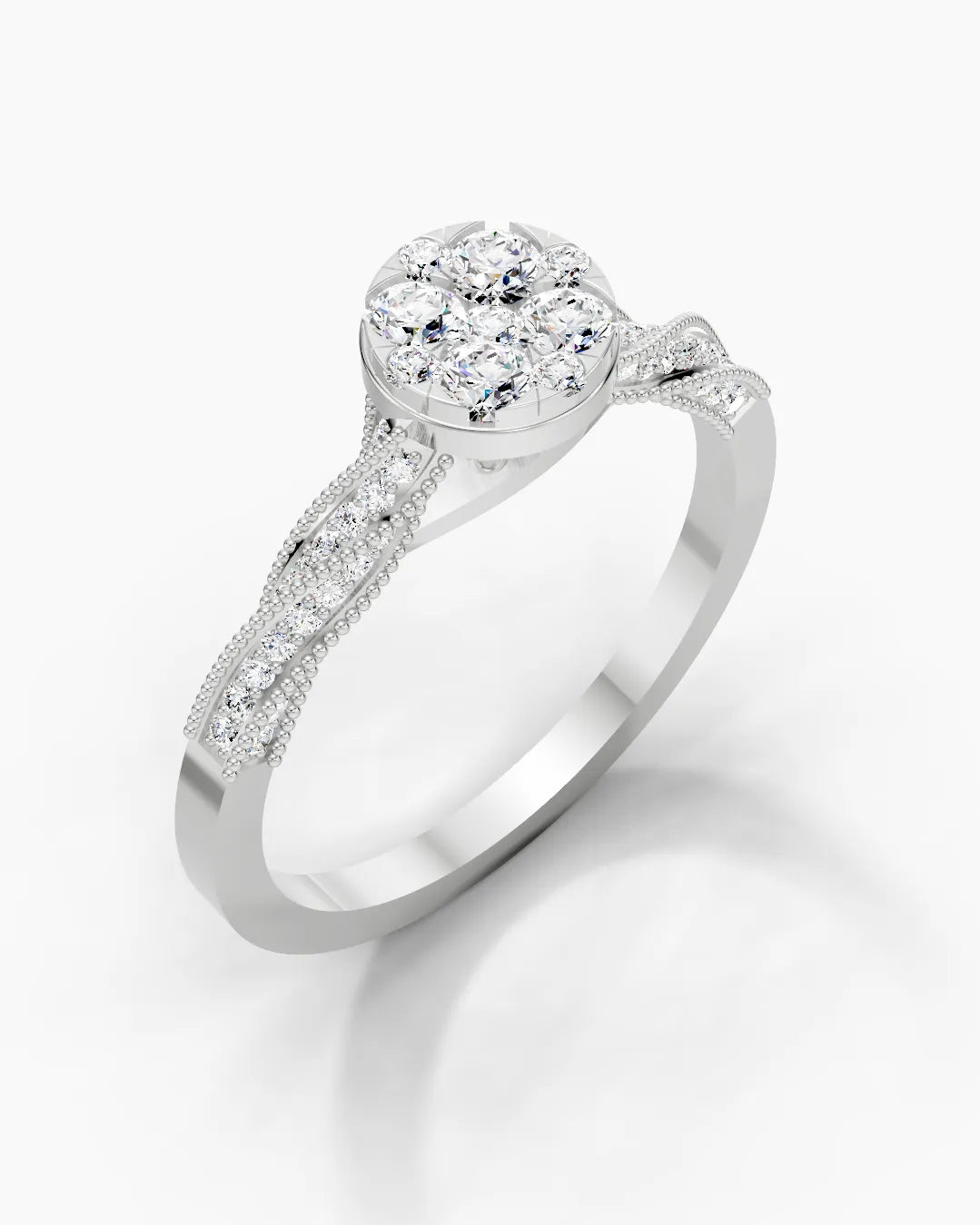 Glimmer Crest Women Ring