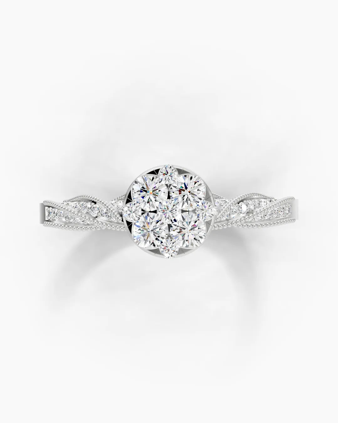 Glimmer Crest Women Ring