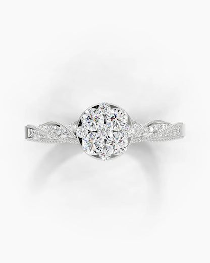 Glimmer Crest Women Ring