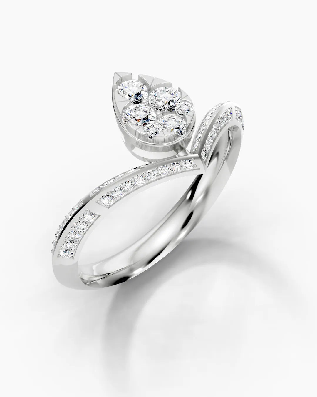 Twilight Pear Women Ring