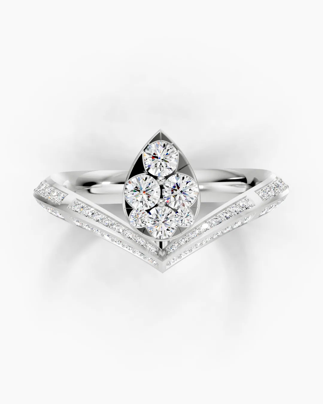 Twilight Pear Women Ring