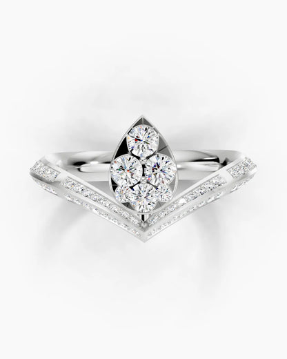 Twilight Pear Women Ring