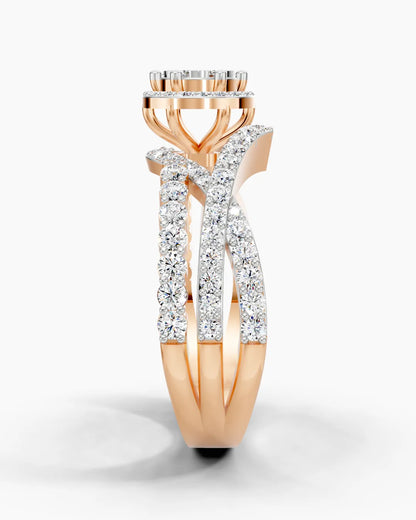 Blooming Loop Women Ring