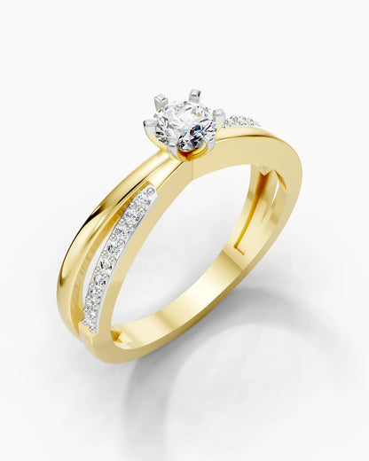 Twin Path Women Ring