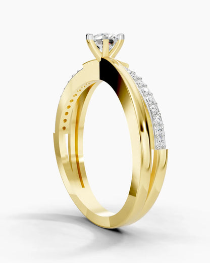 Twin Path Women Ring
