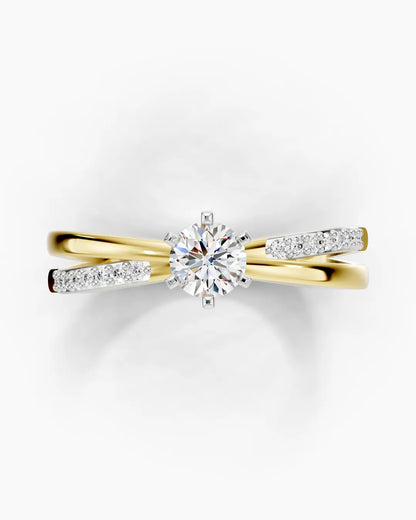 Twin Path Women Ring