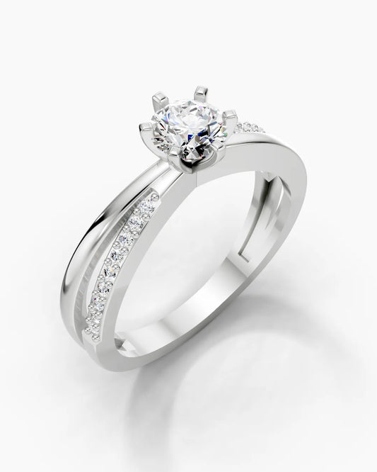 Twin Shank Women Ring